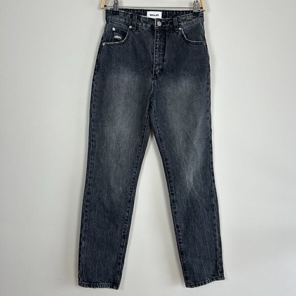 Rolla's Dusters High Rise Relaxed Dark Wash Jean Size 26 - Picture 3 of 8